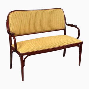 Viennese Secession Bentwood Bench by Otto Wagner for Jacob & Josef Kohn, 1916