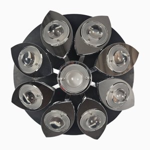 Sculptural Wall or Ceiling Light by Gaetano Sciolari, 1970s