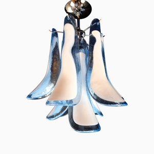 Vintage Art Deco Hängelampe aus Murano, 1983