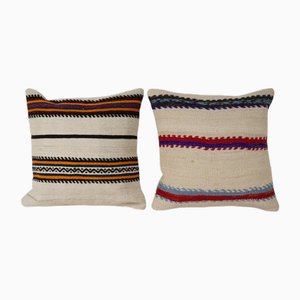Housses de Coussin Tapis Kilim, Turquie, Set de 2
