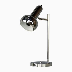 Lampe de Bureau Vintage en Métal et Chrome, 1960s