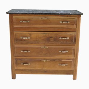 Art Deco Walnut Chest of Drawers, 1940s