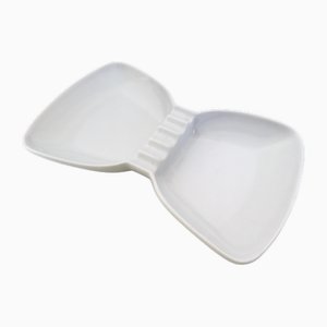 Posacenere Papillon in porcellana di Guido Andlovitz per Laveno, anni '50