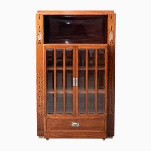 Art Nouveau Cupboard by Prof. Otto Prutscher for Kunsttischlerei Johann Seidl, Vienna, Austria, 1906