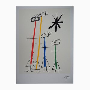 Joan Miro, Famille Surréaliste, 1970s, Lithographie