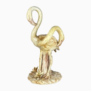 Original Keramikskulptur von Flamingo von Bassano, Italien, 1970er-1980er