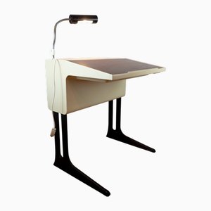 Mid-Century Modern Space Age Desk in Plastic by Luigi Colani for Flötotto, Germany, 1970s