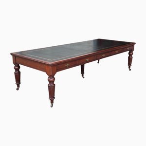 Table de Conférence Victorienne en Acajou, 1860
