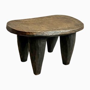 Kleiner Vintage Senufo Hocker, 1960er