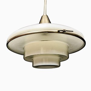 Lampada a sospensione P3 vintage di Otto Müller per Sistrah, 1931