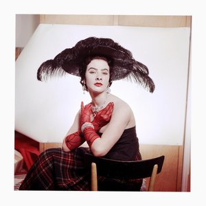 Klaus Redenbacher, Lady's Hat, 1954 / Années 2020, Photographie