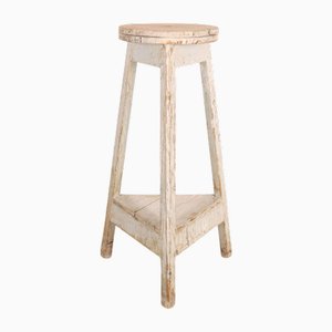 French Original Painted Sculpture Stand