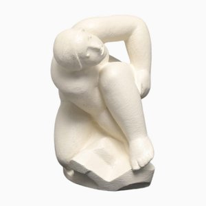 Jan Keustermans, Statue, 1990er, Gips