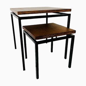 Mid-Century Beistelltische von Boco Utrecht für Mimiset, 1960er, 3er Set
