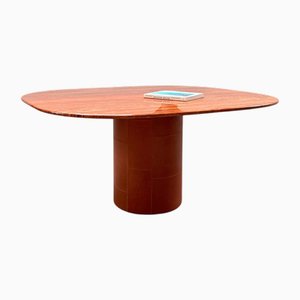 Travertine Dining Table Tobio by Afra & Tobia Scarpa for B&b Italia, Italy, 1970s