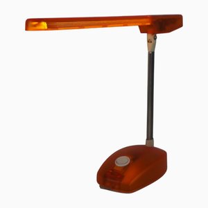Lampe de Bureau Orange Minimaliste ULM par Ernesto Gismondi pour Artemide, Italie, 1990s