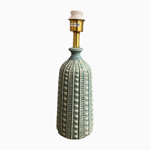 Vintage Tischlampe aus Keramik