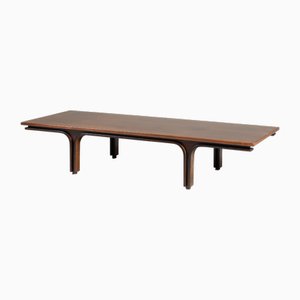 Niedriger Palisander Tisch von Gianfranco Frattini für Bernini, 1960