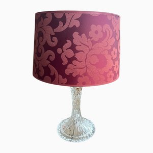 Lampe de Bureau Space Age en Cristal de Verre de Peill & Putzler, Allemagne, 1970s