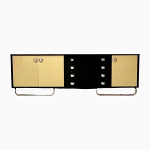 Vintage Lacquered Sideboard by Guido Faleschini for I 4 Mariani, 1970s