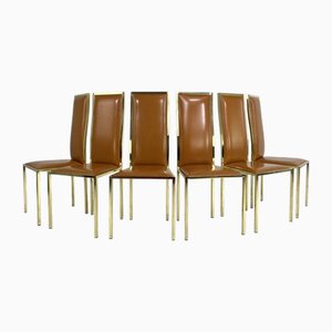 Chaises Vintage par Renato Zevi, 1970s, Set de 6