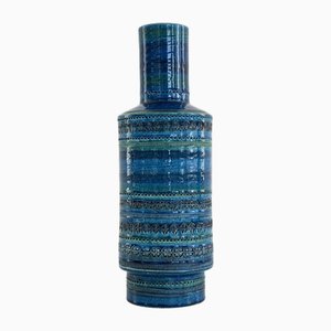 Rimini Blue Vase by Aldo Londi for Bitossi, 1960s