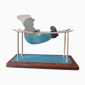 Antikes gymnastisches Zwergenspielzeug, 1930er