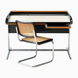Rolltop Schreibtisch aus der Action Office Serie von Georg Nelson für Herman Miller, 1960er
