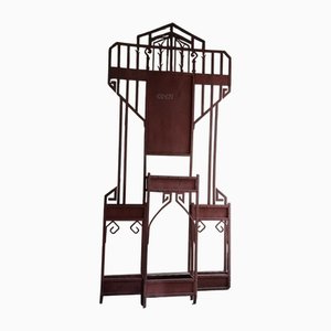 Art Nouveau Hall Coat Rack, 1890s
