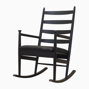 Rocking Chair Vintage en Hêtre, Danemark, 1970s