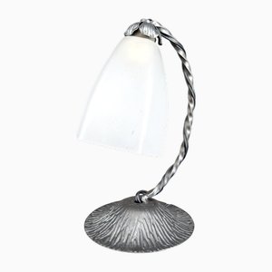 Art Deco Lampe aus Schmiedeeisen, Frankreich, 1930er