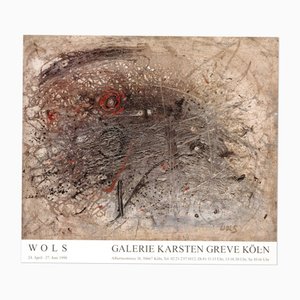 Otto Wols, Abstraction, Affiche Lithographique Vintage, 1998