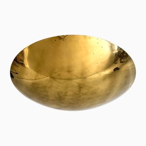 Vintage Brass Ceiling Light by Florian Schulz, 1960s