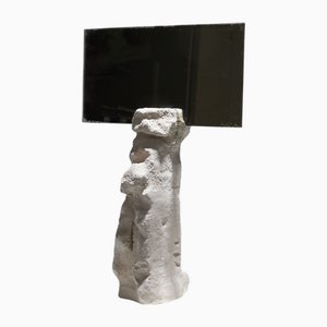 Suzie Lapierre d'Argie, Abstrakte Skulptur, 2000er, Spiegelglas & Ton