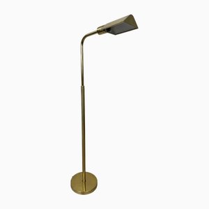 Vintage Brass Reading Floor Lamp from Metalarte