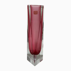 Vase Flavio Poli Murano par Alessandro Mandruzzato, Italie, 1960s