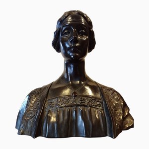 Noble de cerámica de Dini and Cellai Signa, años 1890-1910