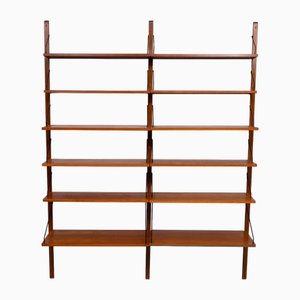 Vintage Bücherregal aus Teak von Poul Cadovius für Royal System, 1960er