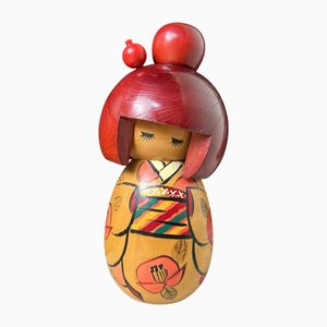 Sōsaku Kokeshi Mebae von Hajime Miyashita, Japan, 1970er