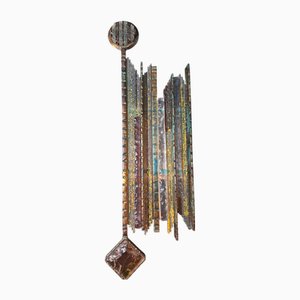 Vintage Wall Lamp by Albano Poli for Poliarte, 1970