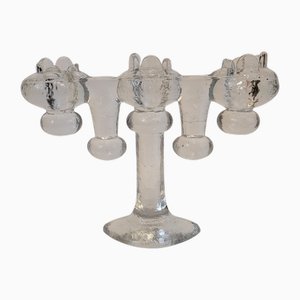 Crown Candlestick by Uno Westerberg for Pukeberg, Sweden, 1970s