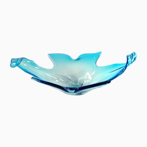 Mehrfarbige Italienische Schale aus Muranoglas, 1960er
