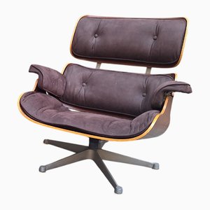 Fauteuil en Tissu Gris par Charles & Ray Eames pour ICF De Padova, 1960s