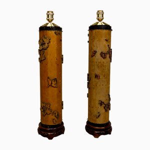 Rulli inchiostratori vintage Art Nouveau, inizio XX secolo, inizio XIX secolo, set di 2