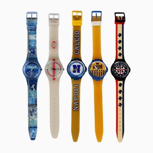 Football-Themed Watches from Swatch, Set of 5