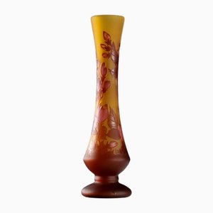 Vase in the style of Emilie Gallé