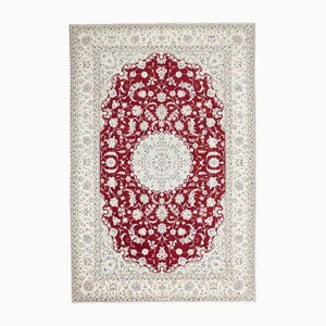 Tapis Nain du Moyen-Orient à Motif Floral