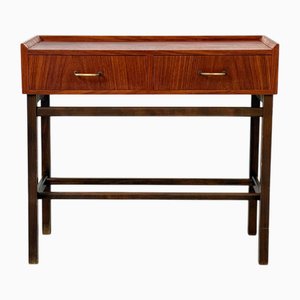 Mahogany Hall Table with Drawers, Sweden