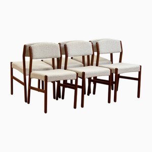 Dining Chairs in Teak by Henry Walter Klein, Set of 6