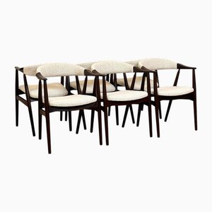 Model 213 Dining Chairs by Thomas Harlev for Farstrup, Set of 6